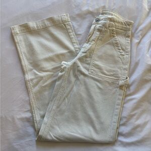 American Eagle Outfitters Cream Pants